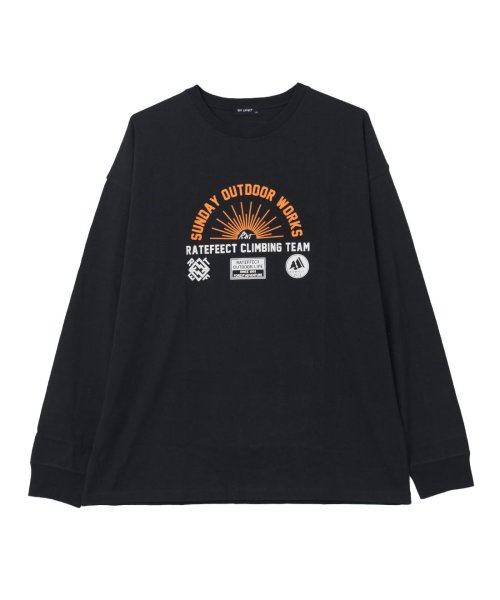 RAT EFFECT(ラット エフェクト)/OUTDOOR WORKS ロングTシャツ/img08