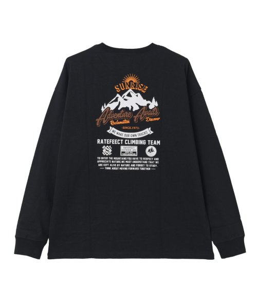 RAT EFFECT(ラット エフェクト)/OUTDOOR WORKS ロングTシャツ/img09