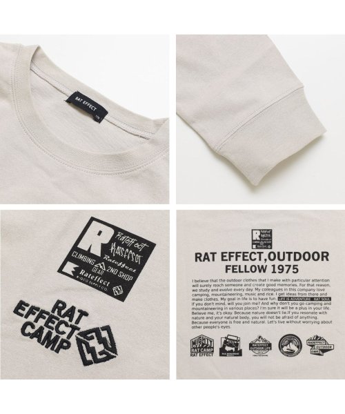 RAT EFFECT(ラット エフェクト)/FELLOW1975 ロングTシャツ/img18