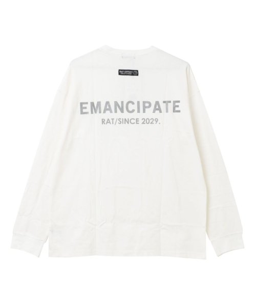 RAT EFFECT(ラット エフェクト)/EMANCIPATE リフレクター ロングTシャツ/img12