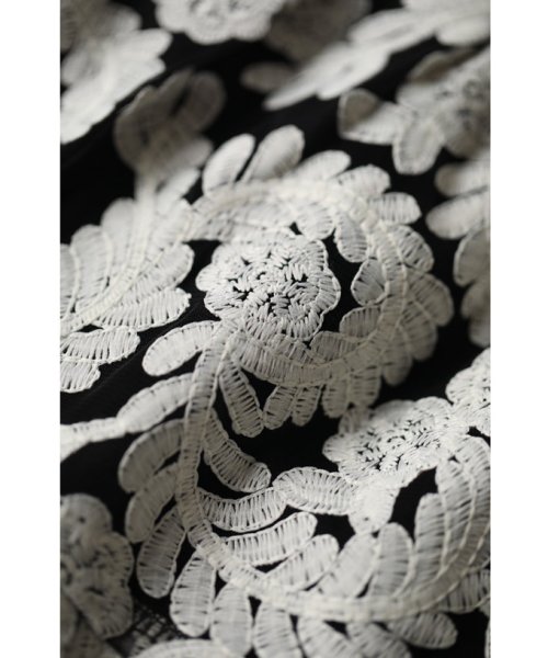 CAWAII(カワイイ)/エレガントな花刺繍シアーベールミディアムスカート/img05