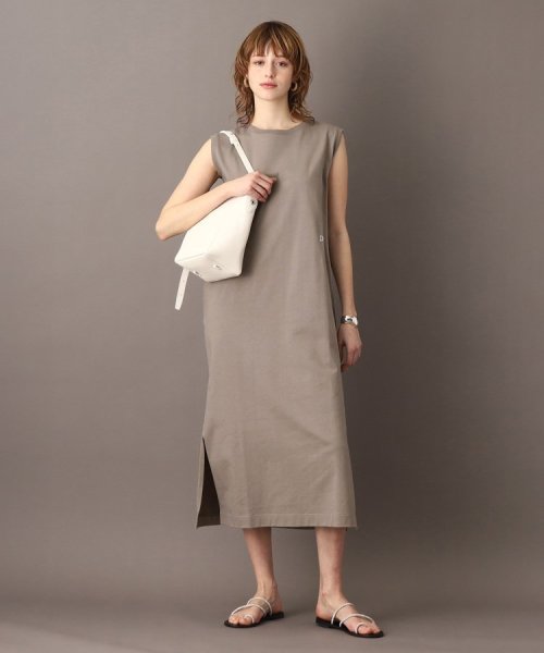 【前後2WAY/洗える/大人カジュアル】エシカルオーガニックコットンワンピース 