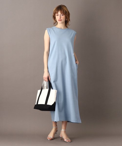 【前後2WAY/洗える/大人カジュアル】エシカルオーガニックコットンワンピース 