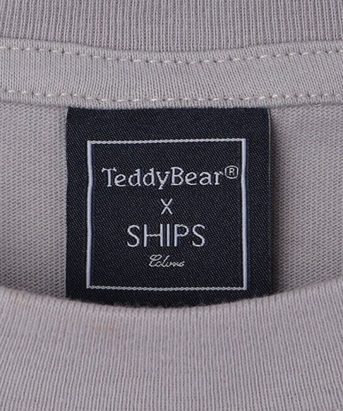 SHIPS Colors  MEN(シップスカラーズ　メン)/SHIPS Colors:TeddyBear(R) ワンポイント ロングスリーブ Tシャツ/img03