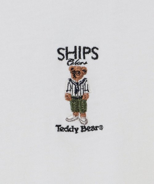 SHIPS Colors  MEN(シップスカラーズ　メン)/SHIPS Colors:TeddyBear(R) ワンポイント ロングスリーブ Tシャツ/img07