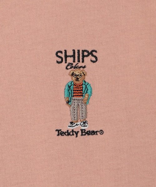 SHIPS Colors  MEN(シップスカラーズ　メン)/SHIPS Colors:TeddyBear(R) ワンポイント ロングスリーブ Tシャツ/img09