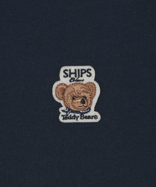 SHIPS Colors  MEN(シップスカラーズ　メン)/SHIPS Colors:TeddyBear(R) ワンポイント ロングスリーブ Tシャツ/img11