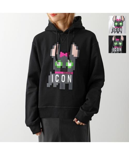 DSQUARED2(ディースクエアード)/DSQUARED2 パーカー ICON HILDE COOL HOODIE S80GU0095 S25516/img01