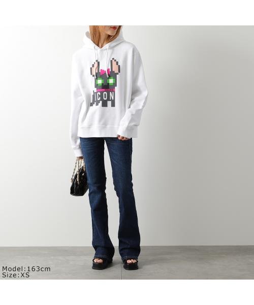 DSQUARED2(ディースクエアード)/DSQUARED2 パーカー ICON HILDE COOL HOODIE S80GU0095 S25516/img02