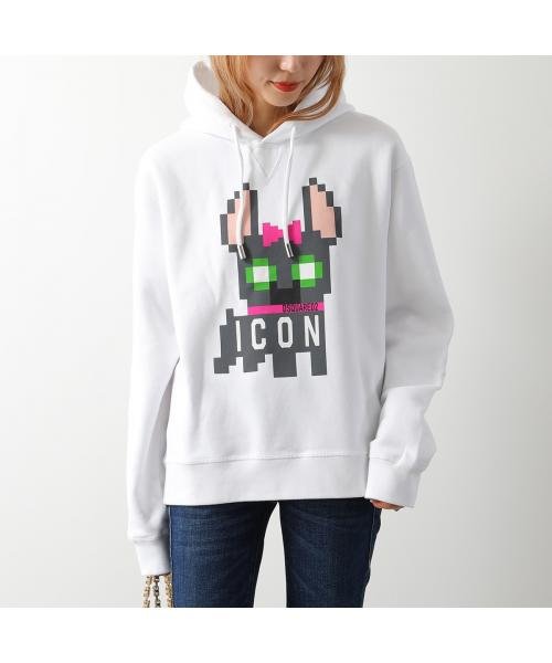 DSQUARED2(ディースクエアード)/DSQUARED2 パーカー ICON HILDE COOL HOODIE S80GU0095 S25516/img03