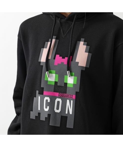 DSQUARED2(ディースクエアード)/DSQUARED2 パーカー ICON HILDE COOL HOODIE S80GU0095 S25516/img08