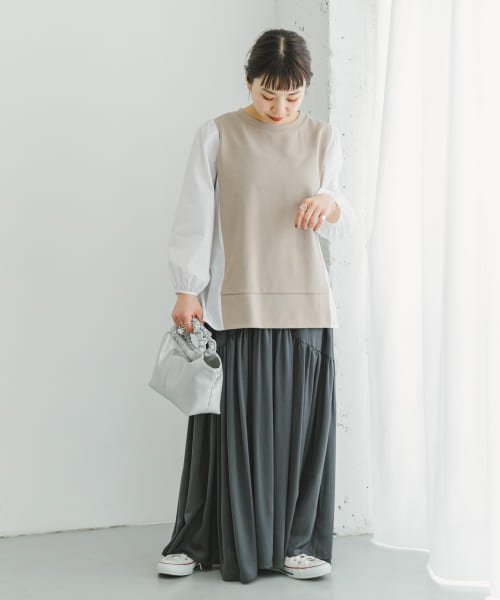 ITEMS URBANRESEARCH(アイテムズ アーバンリサーチ（レディース）)/フハクキリカエプルオーバー/img12