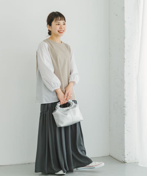 ITEMS URBANRESEARCH(アイテムズ アーバンリサーチ（レディース）)/フハクキリカエプルオーバー/img13