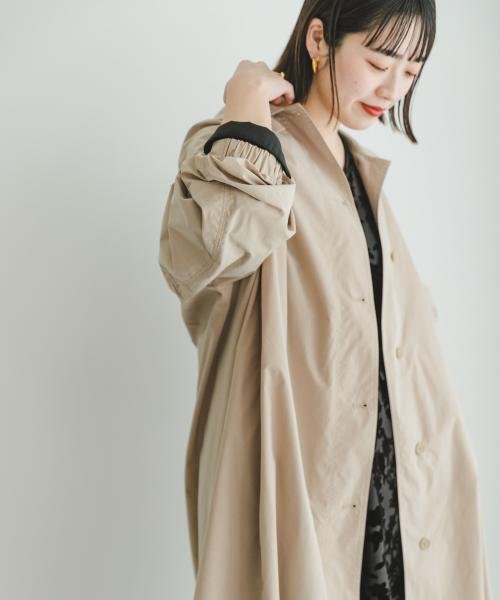 ITEMS URBANRESEARCH(アイテムズ アーバンリサーチ（レディース）)/ステンカラービッグコート/img01