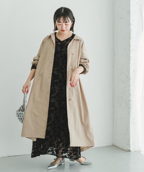 ITEMS URBANRESEARCH(アイテムズ アーバンリサーチ（レディース）)/ステンカラービッグコート/img06