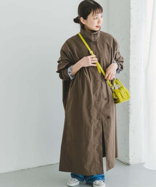 ITEMS URBANRESEARCH(アイテムズ アーバンリサーチ（レディース）)/ステンカラービッグコート/img11