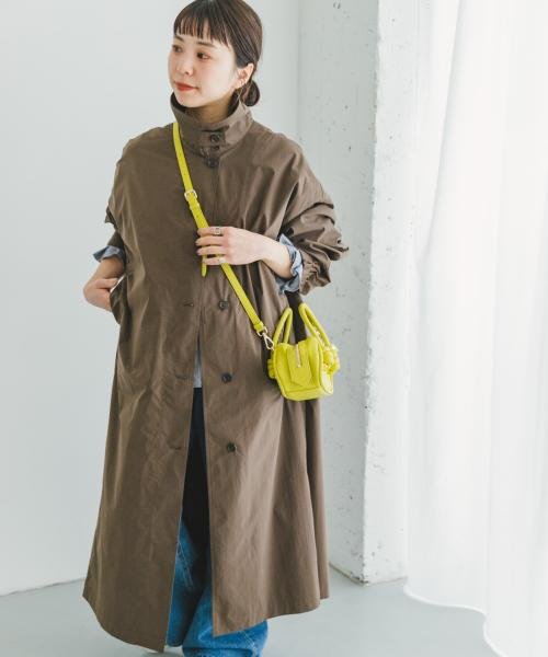 ITEMS URBANRESEARCH(アイテムズ アーバンリサーチ（レディース）)/ステンカラービッグコート/img12