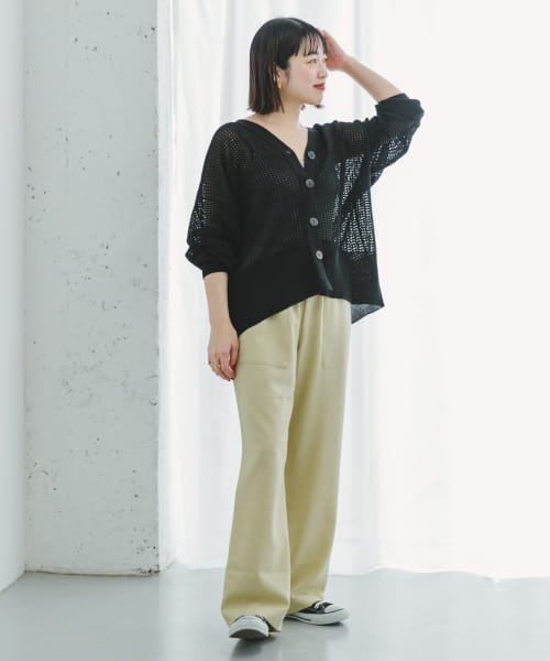 ITEMS URBANRESEARCH(アイテムズ アーバンリサーチ（レディース）)/スカシアミニットカーディガン/img09