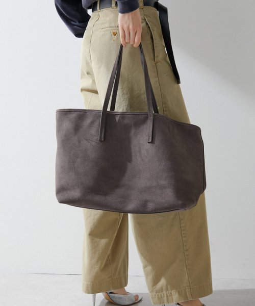 【Hoaw.】スウェードトートバッグ Hoaw