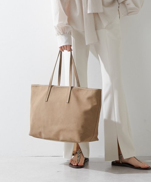 【Hoaw.】スウェードトートバッグ Hoaw