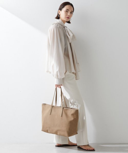 【Hoaw.】スウェードトートバッグ Hoaw