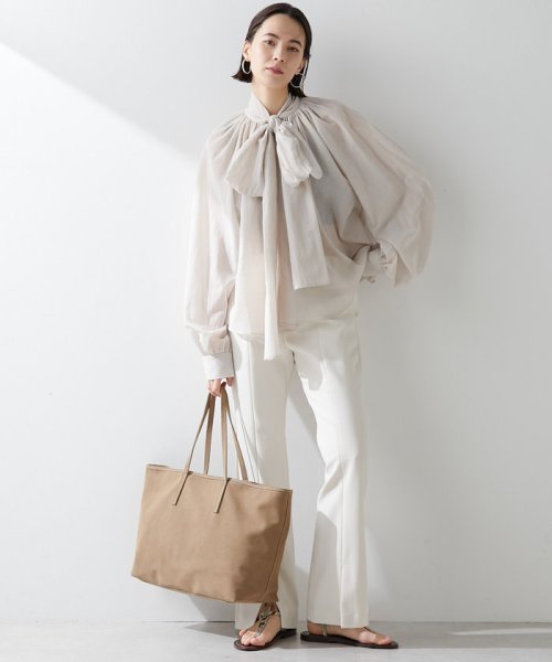 【Hoaw.】スウェードトートバッグ Hoaw