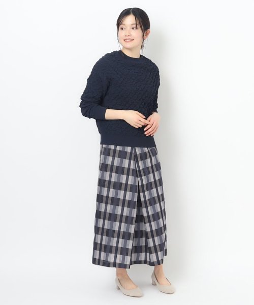 CORDIER(ＣＯＲＤＩＥＲ)/【セットアップ可】オリジナルチェック タックデザインスカート/img08