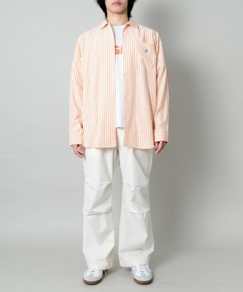 SENSE OF PLACE by URBAN RESEARCH(センスオブプレイス バイ アーバンリサーチ)/ddp　STRIPE OPEN COLLAR SHIRTS/img10