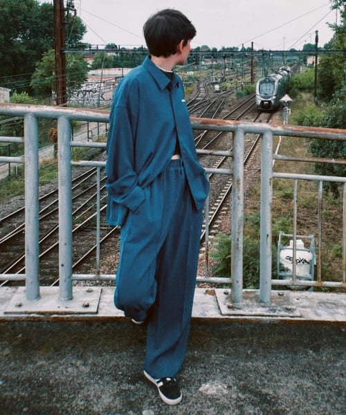 SENSE OF PLACE by URBAN RESEARCH(センスオブプレイス バイ アーバンリサーチ)/ddp　SKATE WIDE PANTS Caroline/img04