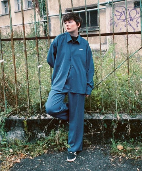 SENSE OF PLACE by URBAN RESEARCH(センスオブプレイス バイ アーバンリサーチ)/ddp　SKATE WIDE PANTS Caroline/img05