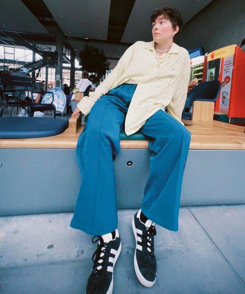 SENSE OF PLACE by URBAN RESEARCH(センスオブプレイス バイ アーバンリサーチ)/ddp　SKATE WIDE PANTS Caroline/img09