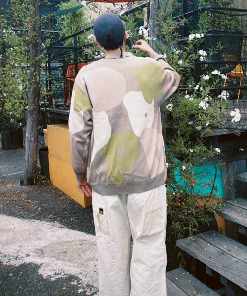 SENSE OF PLACE by URBAN RESEARCH(センスオブプレイス バイ アーバンリサーチ)/ddp　LOGO KNIT CARDIGAN Thierry/img07