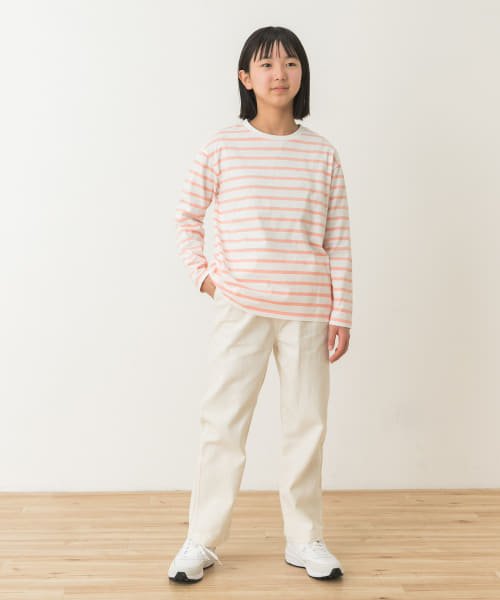 URBAN RESEARCH DOORS（Kids）(アーバンリサーチドアーズ（キッズ）)/『WEB/一部店舗限定サイズ』『親子リンク』ボーダーワイドプルオーバー(KIDS)/img05