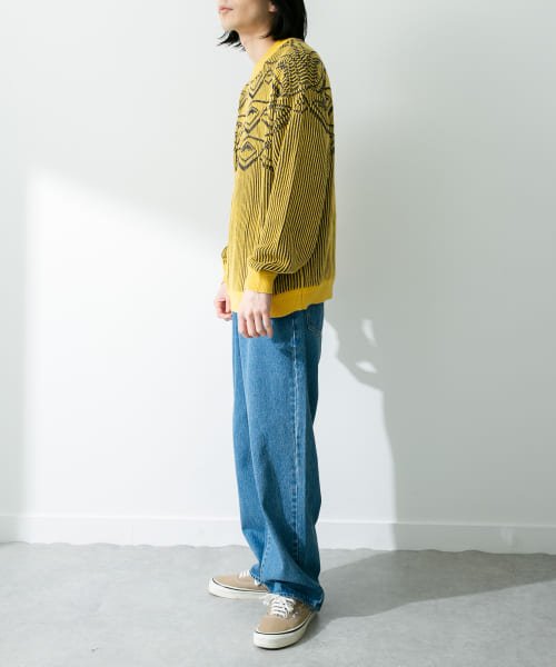 URBAN RESEARCH Sonny Label(アーバンリサーチサニーレーベル)/ジャガードクルーネックニットプルオーバー/img37