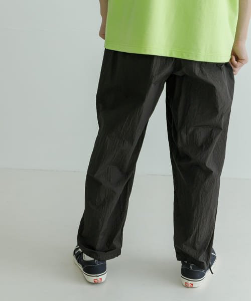 ATON　HAND DYED NYLON OVER PANTS 