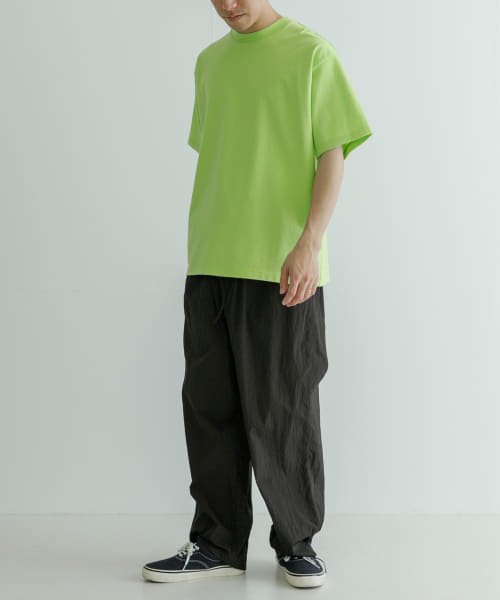 ATON　HAND DYED NYLON OVER PANTS 