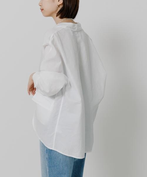 TICCA　コットンリネンシャツジャケット 