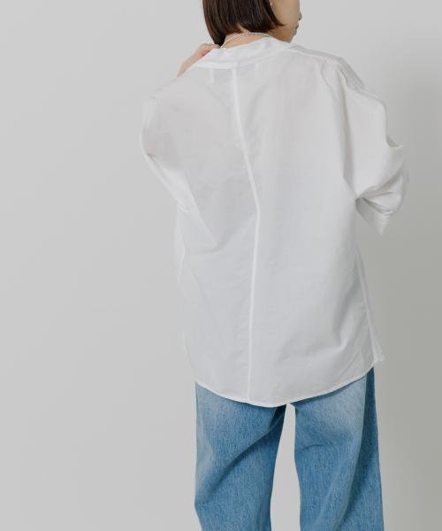 TICCA　コットンリネンシャツジャケット 