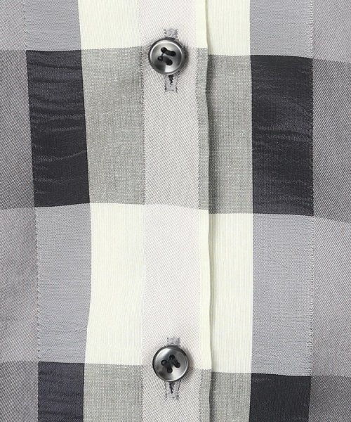 CORDIER(ＣＯＲＤＩＥＲ)/【セットアップ可】オリジナルチェック ふんわり袖シャツ/img14