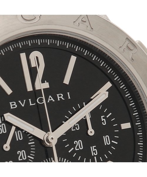 BVLGARI(ブルガリ)/ブルガリ 時計 ディアゴノ 自動巻き ブラック メンズ BVLGARI DG41BSVDCH SET BLK/img08