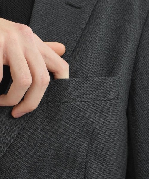 トロッター ジャケット#111 カノコ調メッシュジャージー トロッター