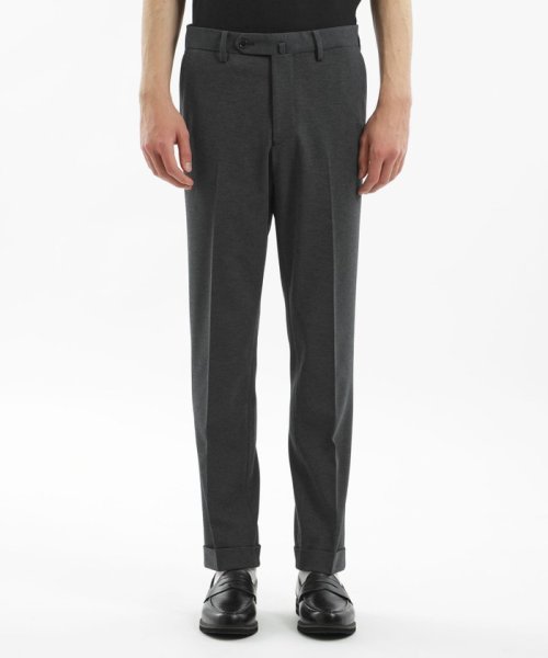 トロッター トラウザーズ#111 カノコ調メッシュジャージー ワイドクロップドパンツ O1575945392(12100円)