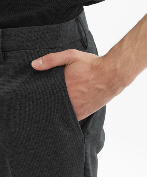 トロッター トラウザーズ#111 カノコ調メッシュジャージー ワイドクロップドパンツ O1575945392(12100円)