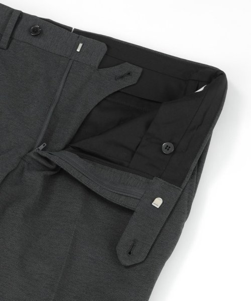 トロッター トラウザーズ#111 カノコ調メッシュジャージー ワイドクロップドパンツ O1575945392(12100円)