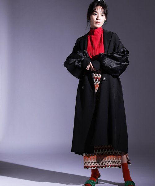 オーガンジースリーブBIGコート 