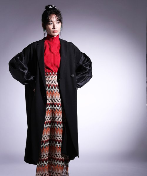 オーガンジースリーブBIGコート 