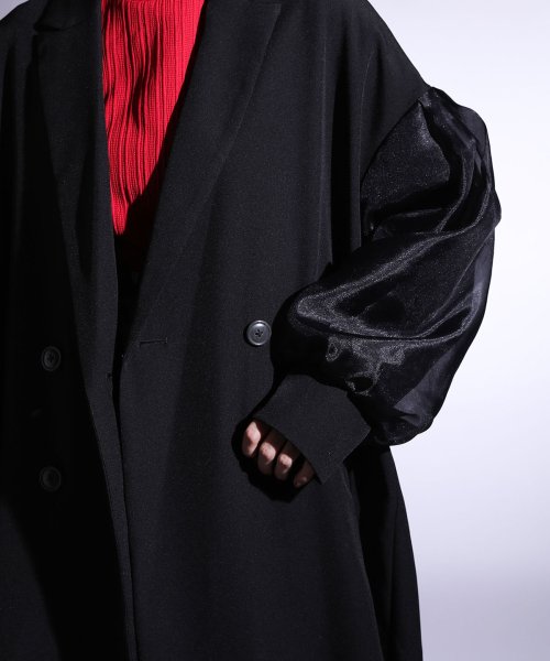 オーガンジースリーブBIGコート 