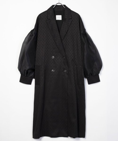 オーガンジースリーブBIGコート 