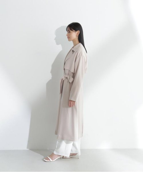 NATURAL BEAUTY BASIC(ナチュラルビューティーベーシック)/＜パウダリーツイルシリーズ＞ベルテッドコート　24SS/img29