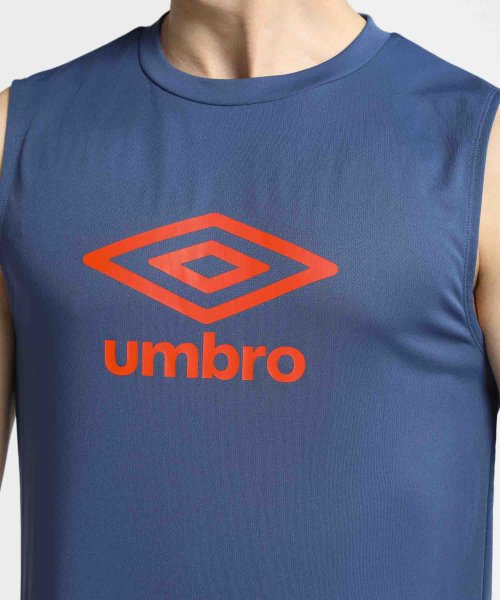 umbro(アンブロ)/ノースリーブプラシャツ｜吸汗速乾/img04